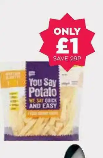 Mace You Say Potato, We Say Quick And Easy offer