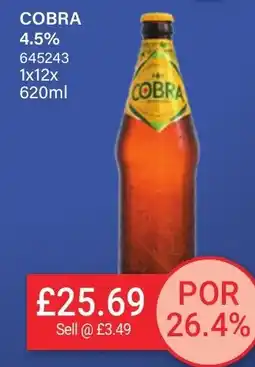 Bestway COBRA 4.5% offer