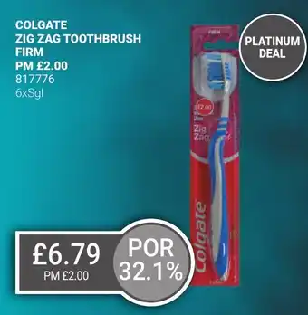 Bestway COLGATE Zig zag toothbrush firm offer