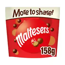 Iceland Maltesers Milk Chocolate & Honeycomb Sharing Pouch Bag 175g offer