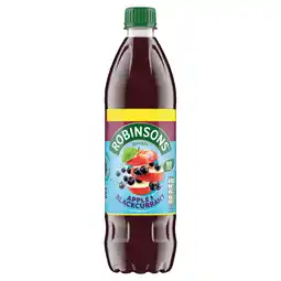 Iceland Robinsons Apple & Blackcurrant No Added Sugar Squash PMP 750ml offer