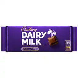 Iceland Cadbury Dairy Milk Chocolate Bar 180g offer