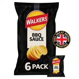 Iceland Walkers BBQ Sauce Multipack Crisps 6x25g offer