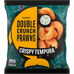 Iceland Iceland Double Crunch Prawns Crispy Tempura 270g offer
