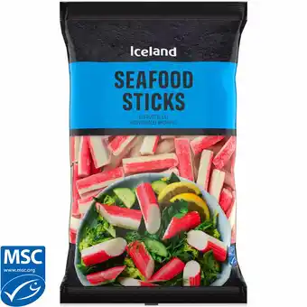 Iceland Iceland Seafood Sticks 800g offer