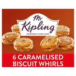 Iceland Mr. Kipling 6 Caramelised Biscuit Whirls offer