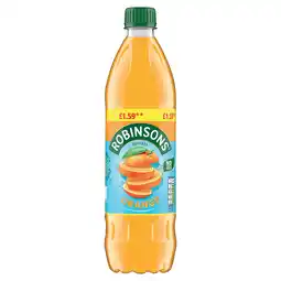 Iceland Robinsons Orange No Added Sugar Squash PMP 750ml offer