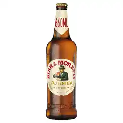 Iceland Birra Moretti Premium Lager Beer Bottle 660ml offer