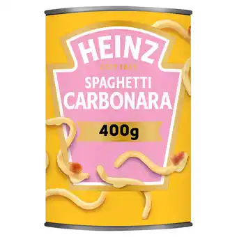 Iceland Heinz Spaghetti Carbonara Pasta 400g offer