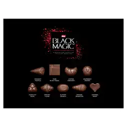 Iceland Black Magic Dark Chocolate Box 174g offer