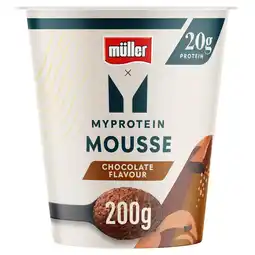 Iceland Muller x My Protein Chocolate Mousse offer