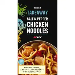 Iceland Iceland Salt & Pepper Chicken Noodles 375g offer
