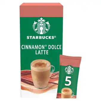 Iceland Starbucks Premium Instant Cinnamon Dolce Latte 5 x 23.5g Sachets offer