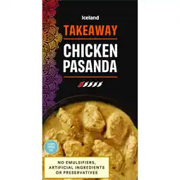 Iceland Iceland Chicken Pasanda 375g offer