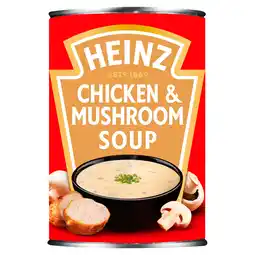 Iceland Heinz Chicken & Mushroom Tinned Soup 400g offer