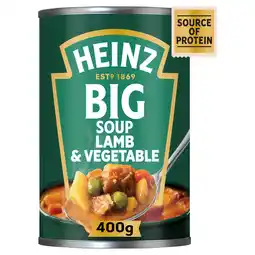 Iceland Heinz Lamb & Vegetable Chunky Big Soup 400g offer