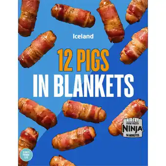 Iceland Iceland 12 Pigs in Blankets 252g offer