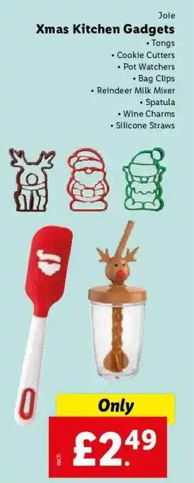 Lidl Jole Xmas Kitchen Gadgets offer