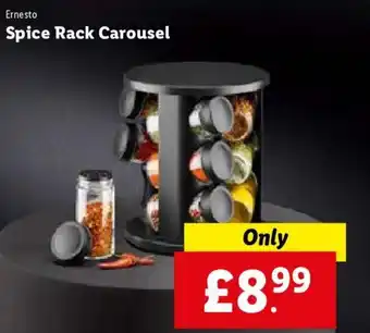 Lidl Ernesto Spice Rack Carousel offer