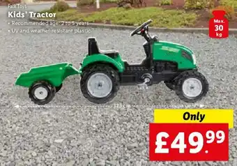 Lidl Kids' Tractor offer