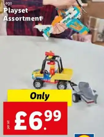 Lidl Lego Playset Assortment offer