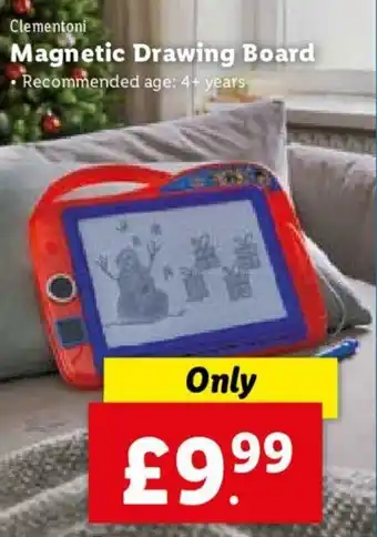 Lidl Magnetic Drawing Board offer