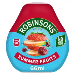 Iceland Robinsons Mini Summer Fruits On-The-Go Squash 66ml offer