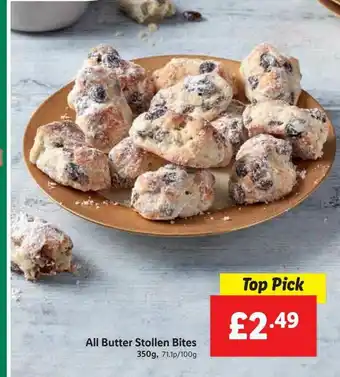 Lidl All Butter Stolen Bites offer