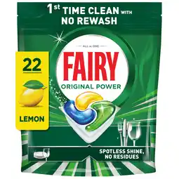 Iceland Fairy Original All In One Dishwasher Tablets, Regular, 25 Tablets offer