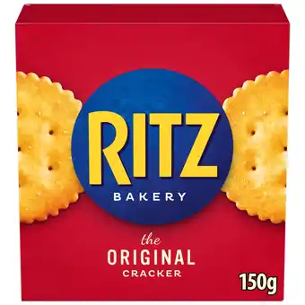 Iceland Ritz Bakery The Original Cracker Box 150g offer