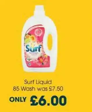 Centra Surf Liquid 85 Wash offer
