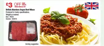 Costco British Aberdeen Angus Beef Mince offer
