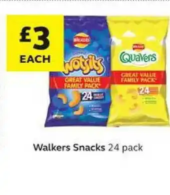 SuperValu Walkers Snacks 24 Pack offer