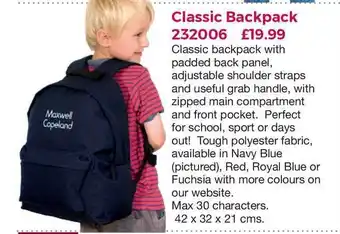 Classic Backpack