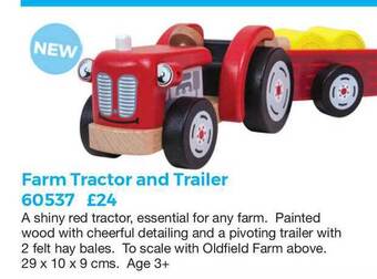 Farm Tractor And Trailer