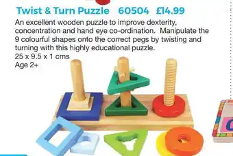 Mulberry Bush Twist & Turn Puzzle offer