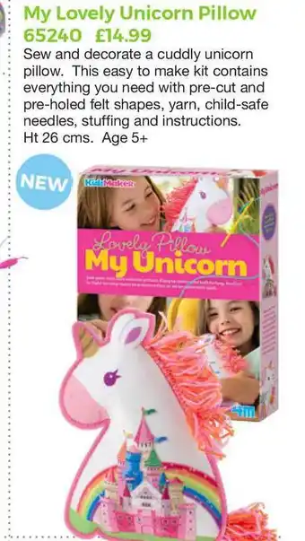 Mulberry Bush My Lovely Unicorn Pillow offer