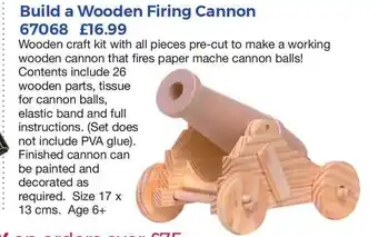 Build A Wooden Firing Cannon