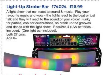 Mulberry Bush Light-up Strobe Bar offer