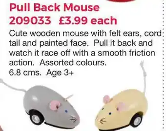 Pull Back Mouse