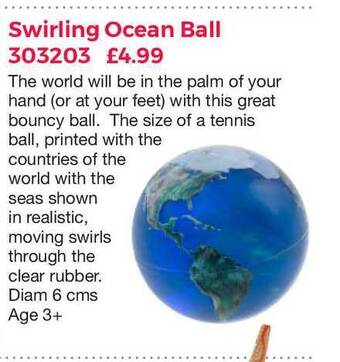 Swirling Ocean Ball