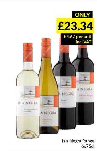 Musgrave MarketPlace Isla Negra Range offer