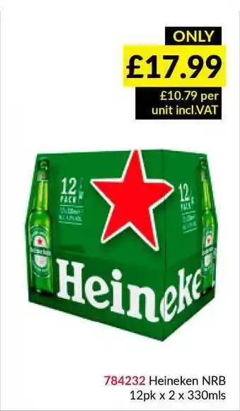 Musgrave MarketPlace Heineken NRB offer