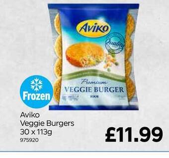 Bestway Aviko Veggie Burgers offer