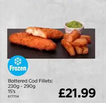 Bestway Battered Cod Fillets offer