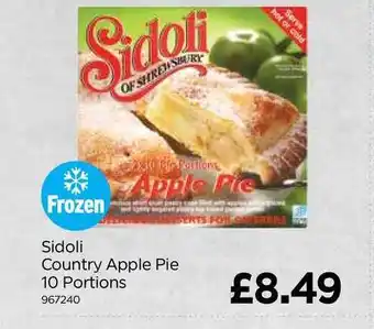 Bestway Sidoli Country Apple Pie offer