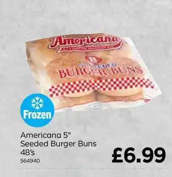 Bestway Americana 5 Seeded Burger Buns offer