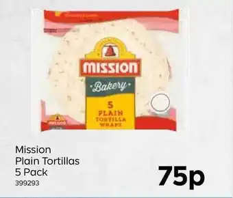 Bestway Mission Plain Tortillas offer