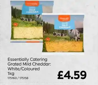 Bestway Grated Mild Cheddar White-Coloured offer