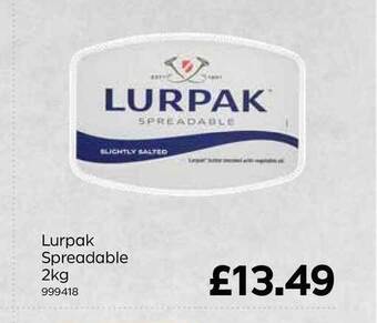 Bestway Lurpak Spreadable offer